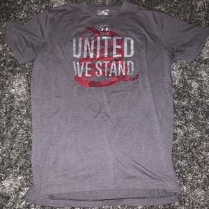 United we stand under armor T-shirt size large